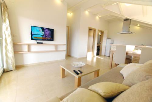 Dapur atau dapur kecil di Apartman Luke beach 4+1 id 711