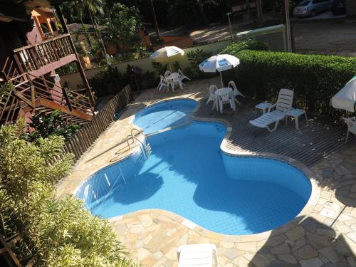 Vista de la piscina de Pousada da Villa Itamambuca o alrededores