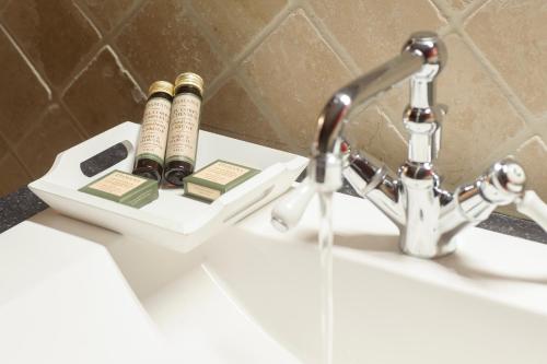 Koupelna v ubytování B&B Kamerijck