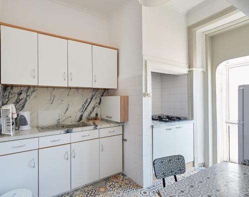 Kuchyň nebo kuchyňský kout v ubytování Love inn Bairro Alto