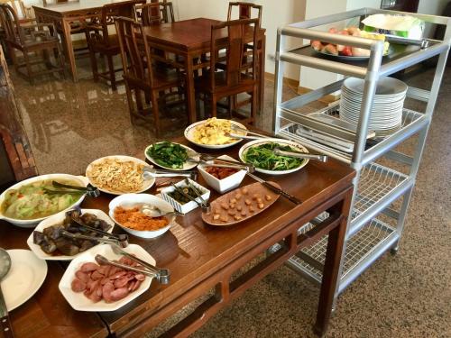 Jídlo v bed and breakfast nebo okolí