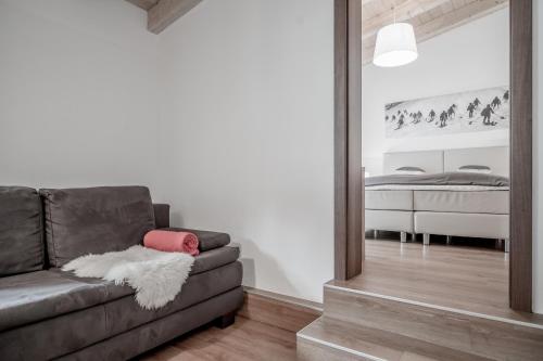 Posezení v ubytování Soelden Lounge