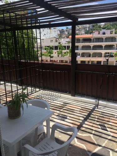 Balkoni atau teres di Hotel El Kiosco