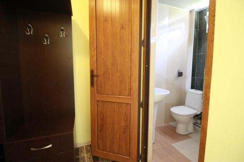 Koupelna v ubytování GALA Hotel Ureki