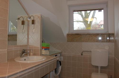 Apartment Countryside Kolpa-Bela krajina tesisinde bir banyo