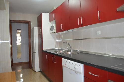 Una cocina o zona de cocina en Apartamento Palomas