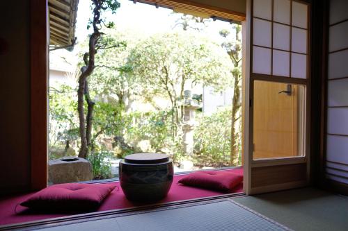 Jardín al aire libre en Japanese Guesthouse Kinosaki Wakayo (Female Only)