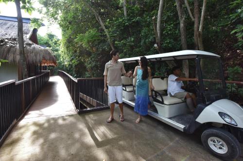 Hóspedes ficando em El Nido Resorts Pangulasian Island