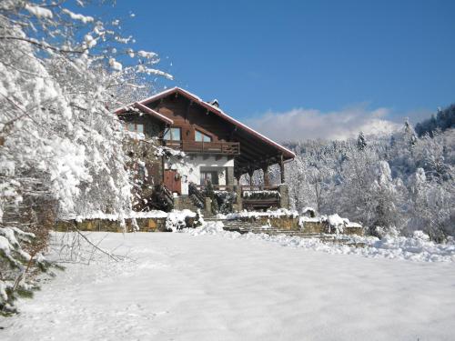 Chalet Kukavica v zimě