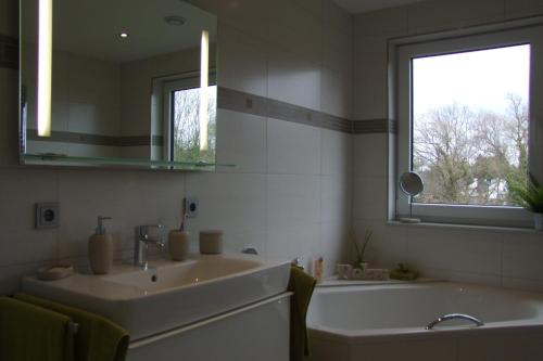 Kylpyhuone majoituspaikassa Im Grüntal