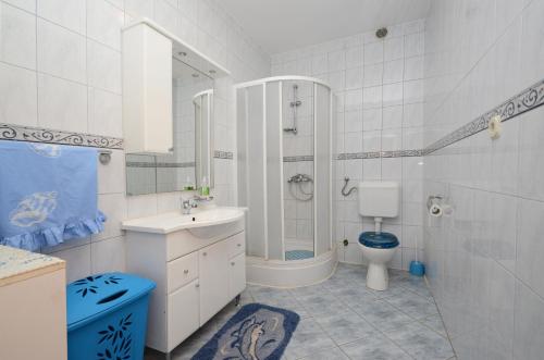 Kúpeľňa v ubytovaní Antonia Apartments