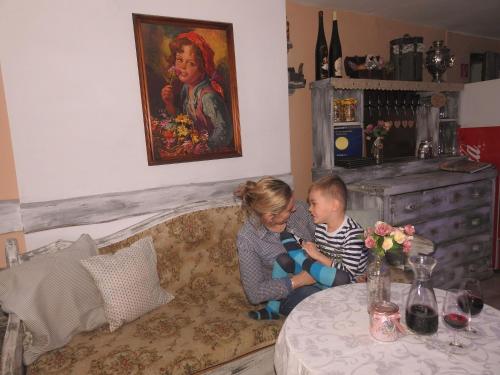 Penzión U Koníkaに滞在中の子供