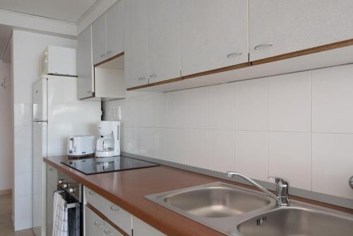 Kuchyň nebo kuchyňský kout v ubytování Apartment Lavanda