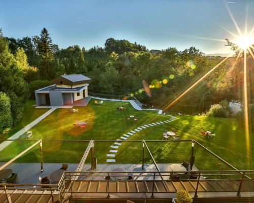Zahrada ubytování Hôtel Baud - Teritoria