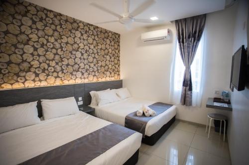 Ένα ή περισσότερα κρεβάτια σε δωμάτιο στο IM 96 Villa