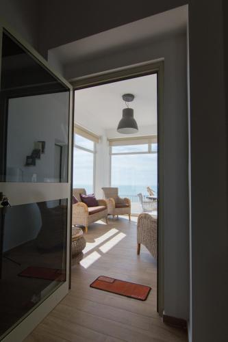Χώρος καθιστικού στο B&B Vista sul Mare