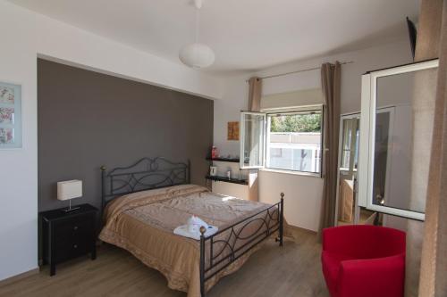 Posteľ alebo postele v izbe v ubytovaní B&B Vista sul Mare