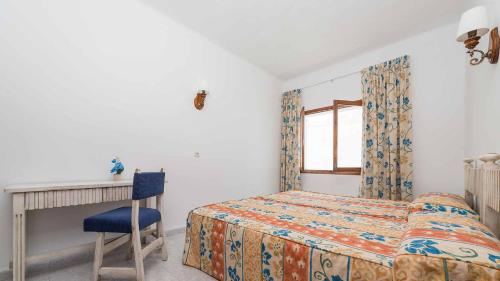 Ένα ή περισσότερα κρεβάτια σε δωμάτιο στο Hostal San Francisco