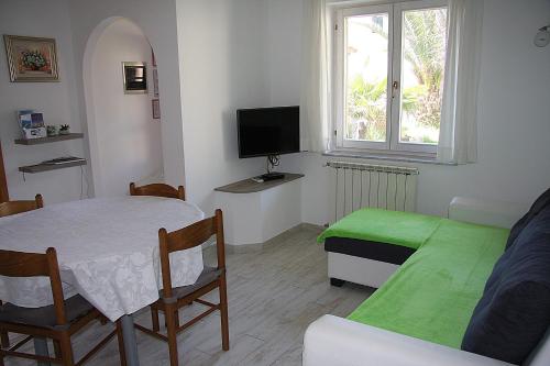 A television and/or entertainment centre at Apartment Vrenjak