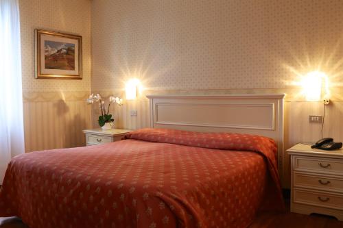 Hotel Du Parcにあるベッド