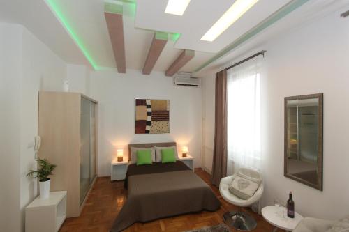 Prostor za sedenje u objektu New Belgrade Apartment IN