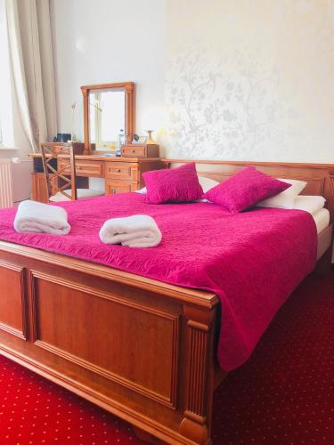 Cama o camas de una habitación en Villa Kabbalah