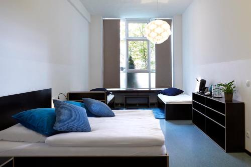 
Un ou plusieurs lits dans un hébergement de l'établissement Hüttenpalast
