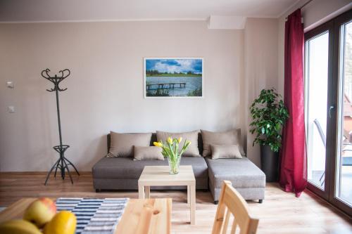 Posezení v ubytování Apartamenty Niegocin