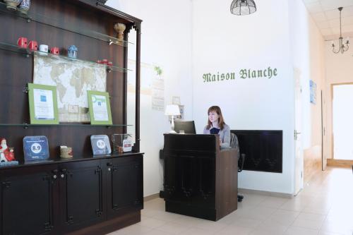 Επισκέπτες που μένουν στο Maison Blanche Kyiv city center