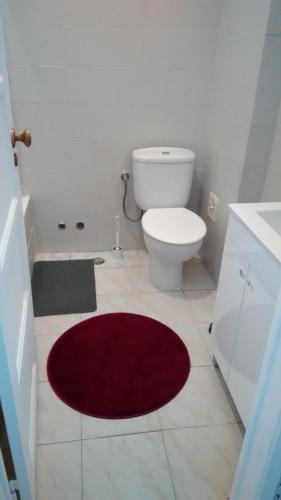 Koupelna v ubytování Vasco Santana Guesthouse