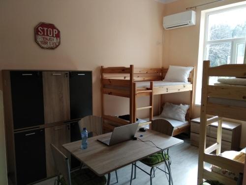 Postel nebo postele na pokoji v ubytování Hostel Ginger House