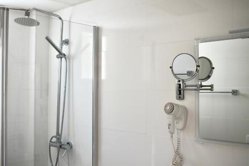 Koupelna v ubytování Hostal Jakiton