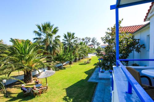 Zahrada ubytování Ostria