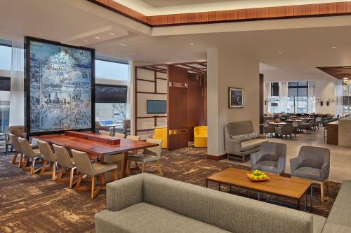 Χώρος καθιστικού στο Hyatt Place State College
