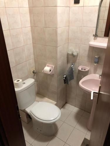 Koupelna v ubytování Kovács Hotel Superior