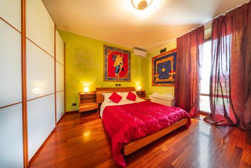 Ένα ή περισσότερα κρεβάτια σε δωμάτιο στο Apartment Margherita