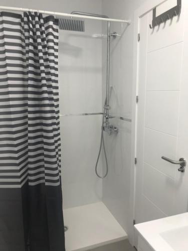 A bathroom at Corazón de Triana