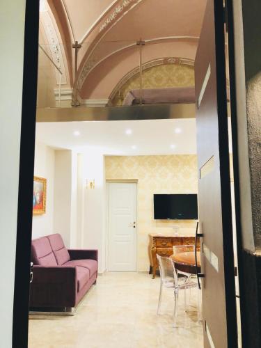 TV o dispositivi per l'intrattenimento presso Dimora Umberto Apartment