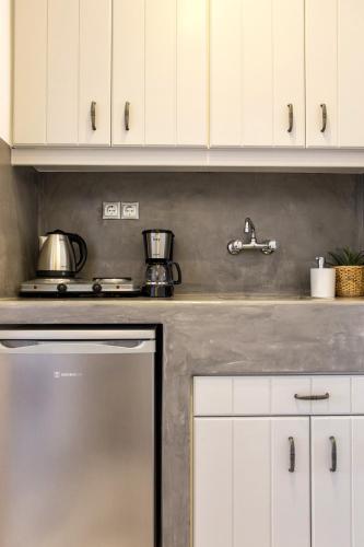 Una cocina o cocineta en Tarsa Studios