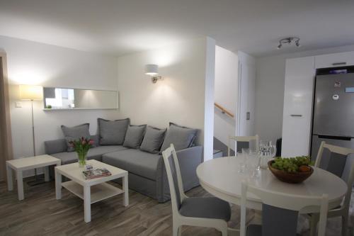 A kitchen or kitchenette at Levendula Nyaraló