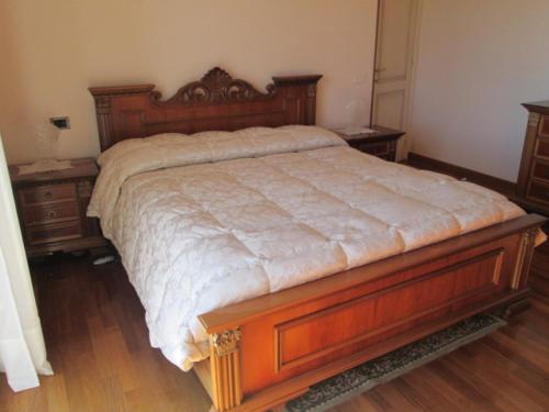 Giường trong phòng chung tại La Casa della Magnolia