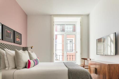 Een bed of bedden in een kamer bij The Lumiares Hotel & Spa - Small Luxury Hotels Of The World