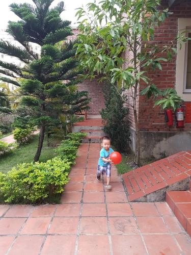 Zahrada ubytování Ngoc Linh Villas