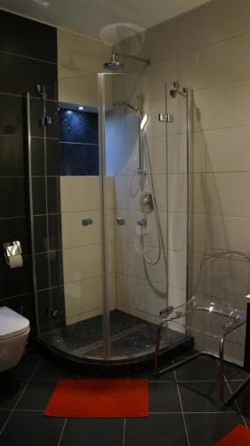 Koupelna v ubytování Apartamenty Legionów