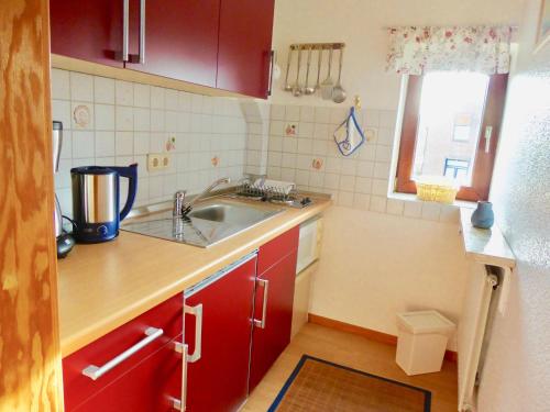 Кухня или мини-кухня в Haus-Scheel-2

