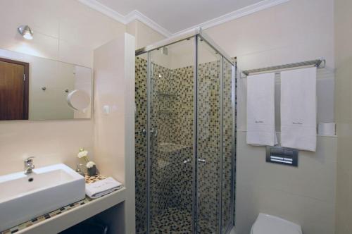 Koupelna v ubytování Apartamento Ria Formosa