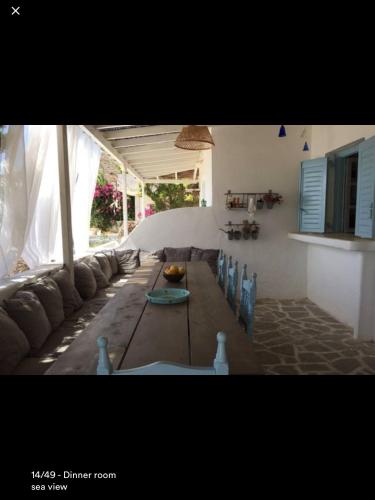 Χώρος καθιστικού στο Villa Campos Yalos beach