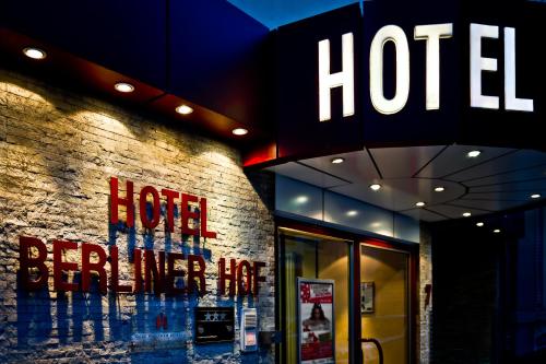 Certifikát, hodnocení, plakát nebo jiný dokument vystavený v ubytování City Partner Hotel Berliner Hof