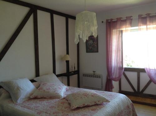 Posteľ alebo postele v izbe v ubytovaní Chateau De Benac