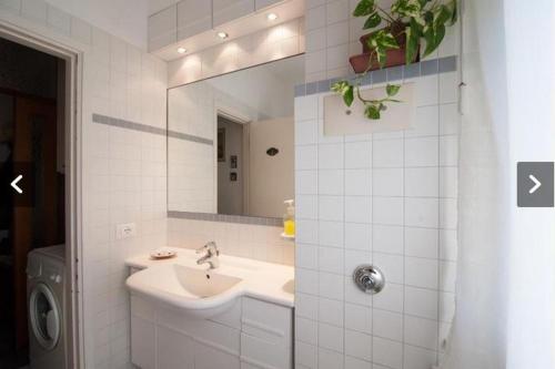 Kylpyhuone majoituspaikassa Casa Murazzi